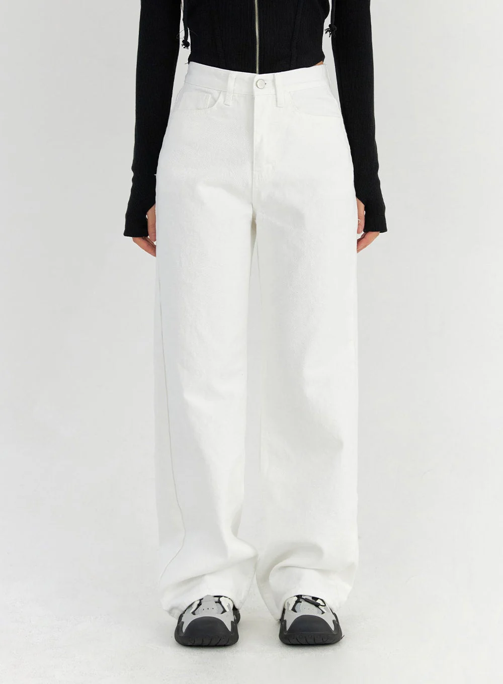 Wide Fit Cotton Pants CO327 - Image 2