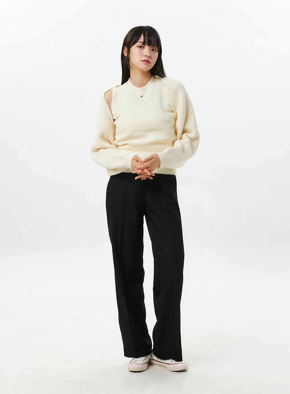 Wide Fit Cotton Pants OS309 - Image 3