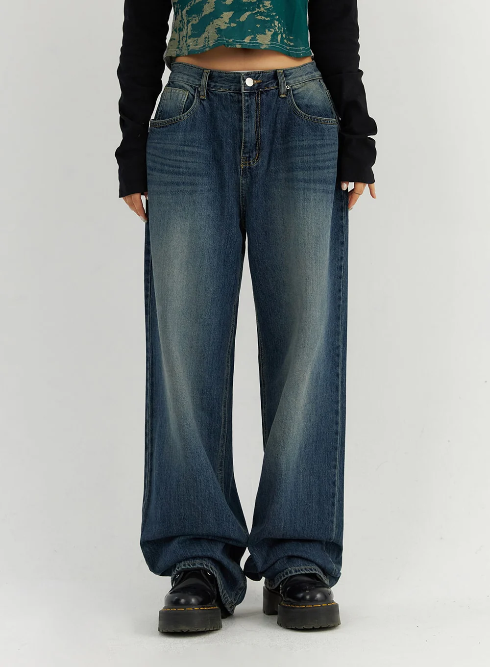 Wide Fit Jeans CO319 - Image 2