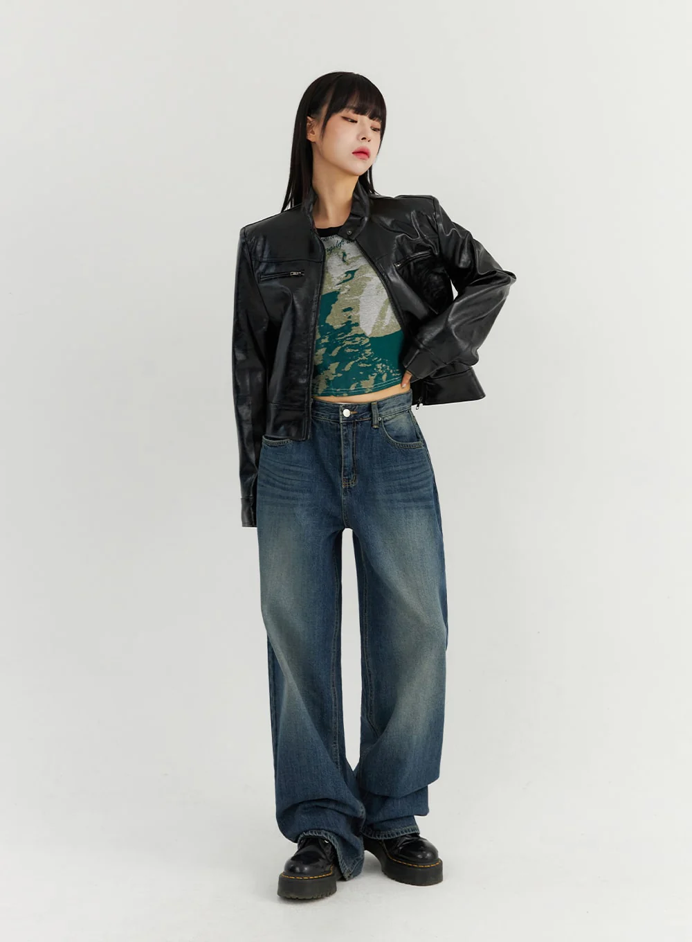 Wide Fit Jeans CO319 - Image 4