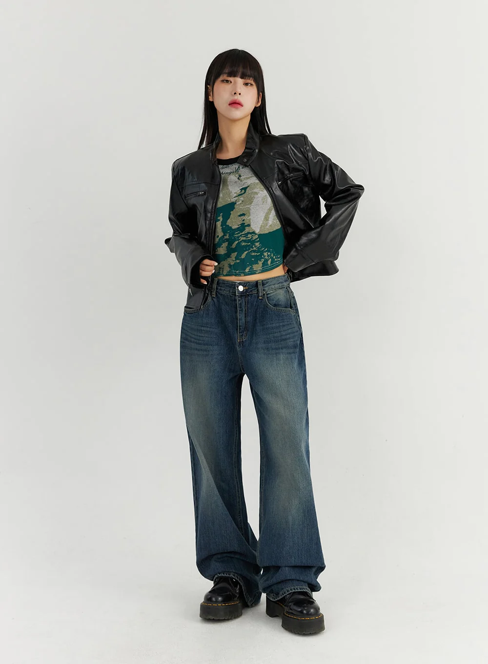 Wide Fit Jeans CO319 - Image 7