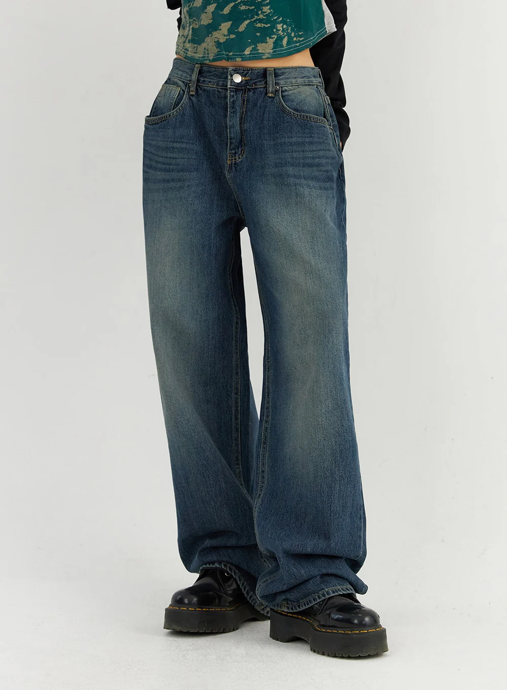 Wide Fit Jeans CO319 - Image 9