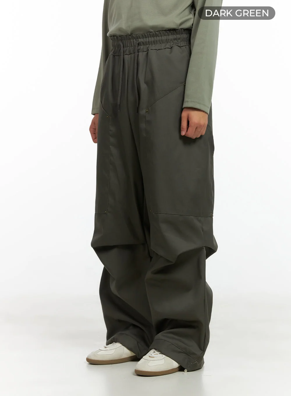 Wide-Fit Pintuck Cotton Pants CO410 - Image 9
