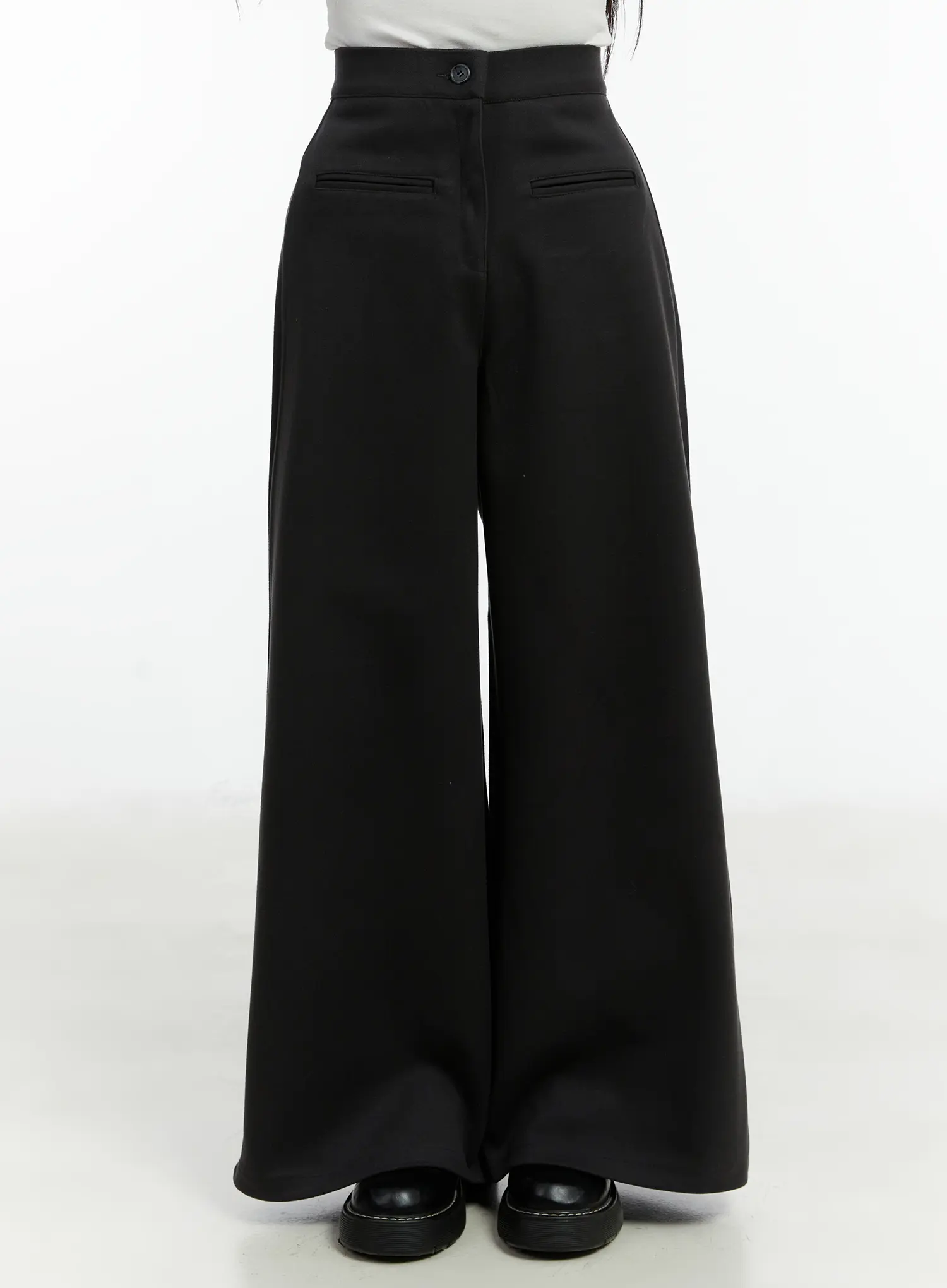 Wide-Leg Bootcut Flared Pants CD514 - Image 2