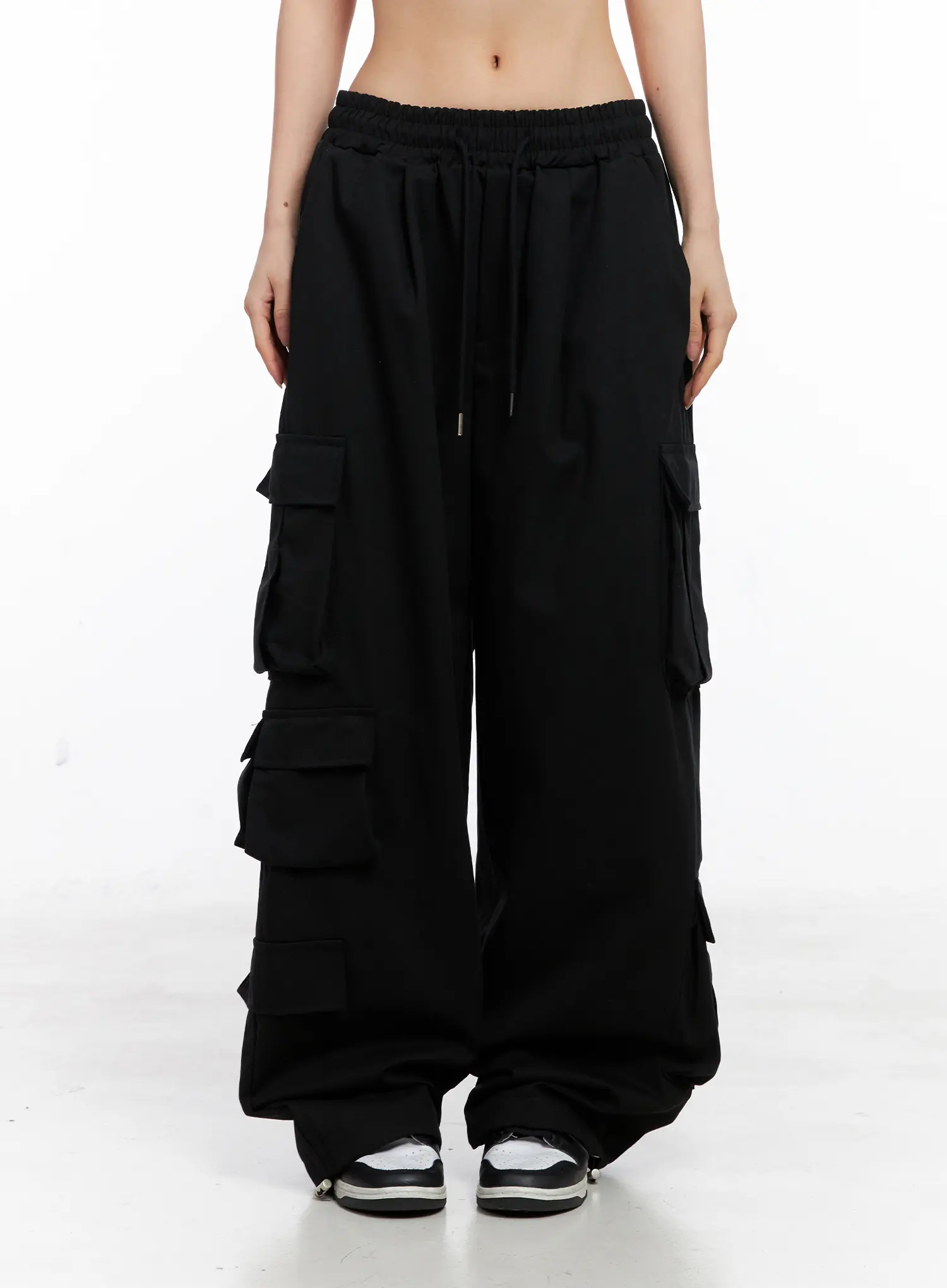 Wide Leg Cargo Pants CC1109 - Image 12