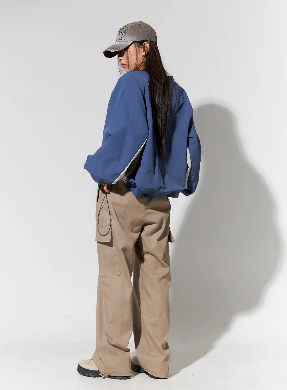 Wide Leg Cargo Pants CO414 - Image 12