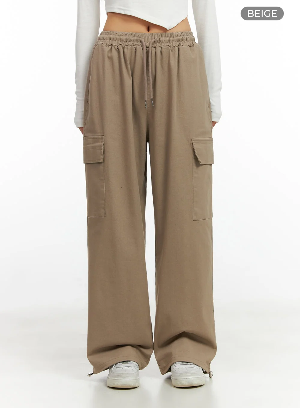 Wide Leg Cargo Pants CO414 - Image 16