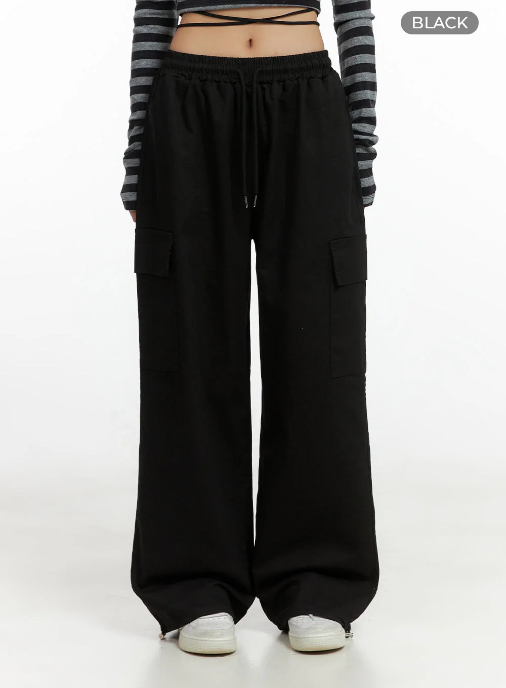 Wide Leg Cargo Pants CO414 - Image 17