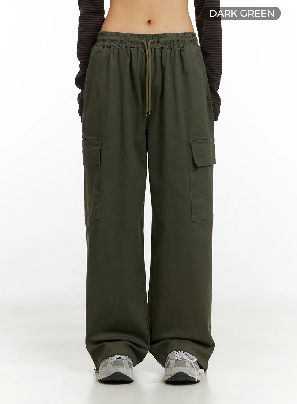Wide Leg Cargo Pants CO414 - Image 3