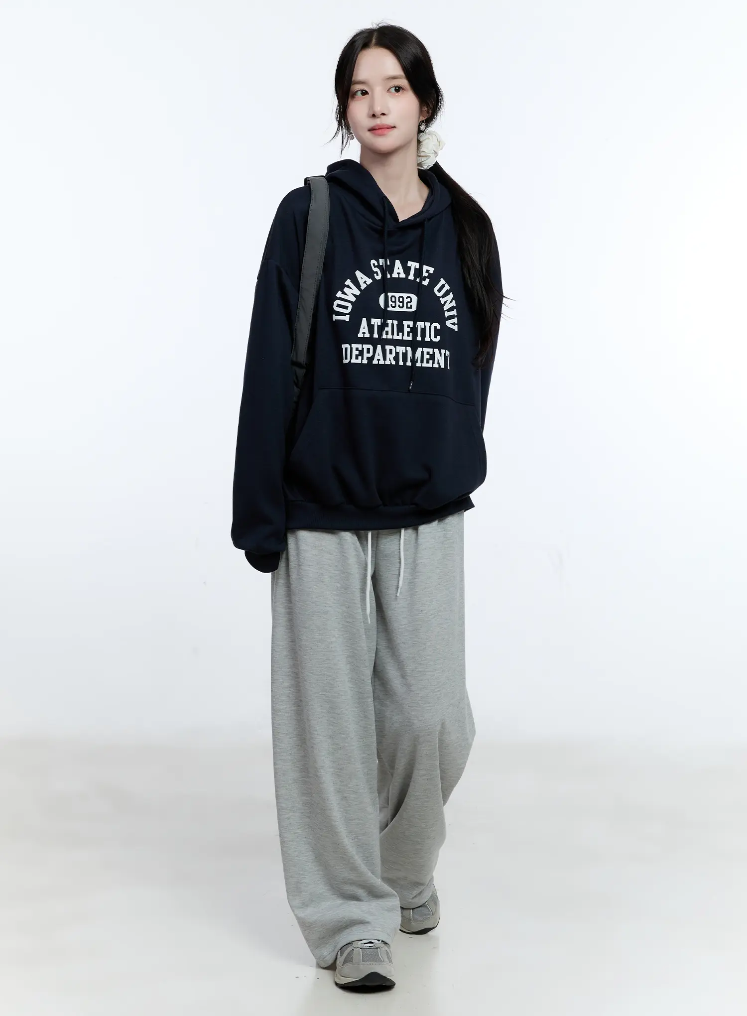 Wide-Leg Casual Sweatpants CG514 - Image 2