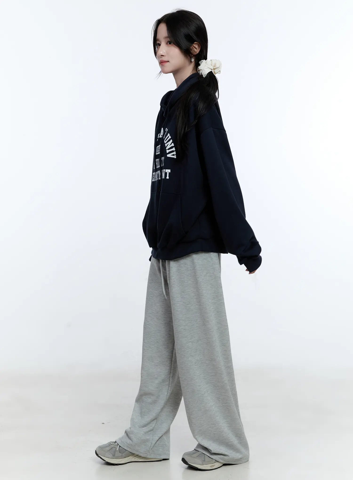 Wide-Leg Casual Sweatpants CG514 - Image 3