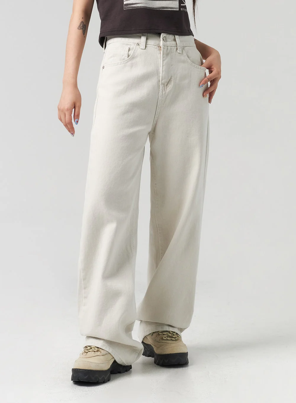 Wide Leg Color Pants CL317 - Image 5