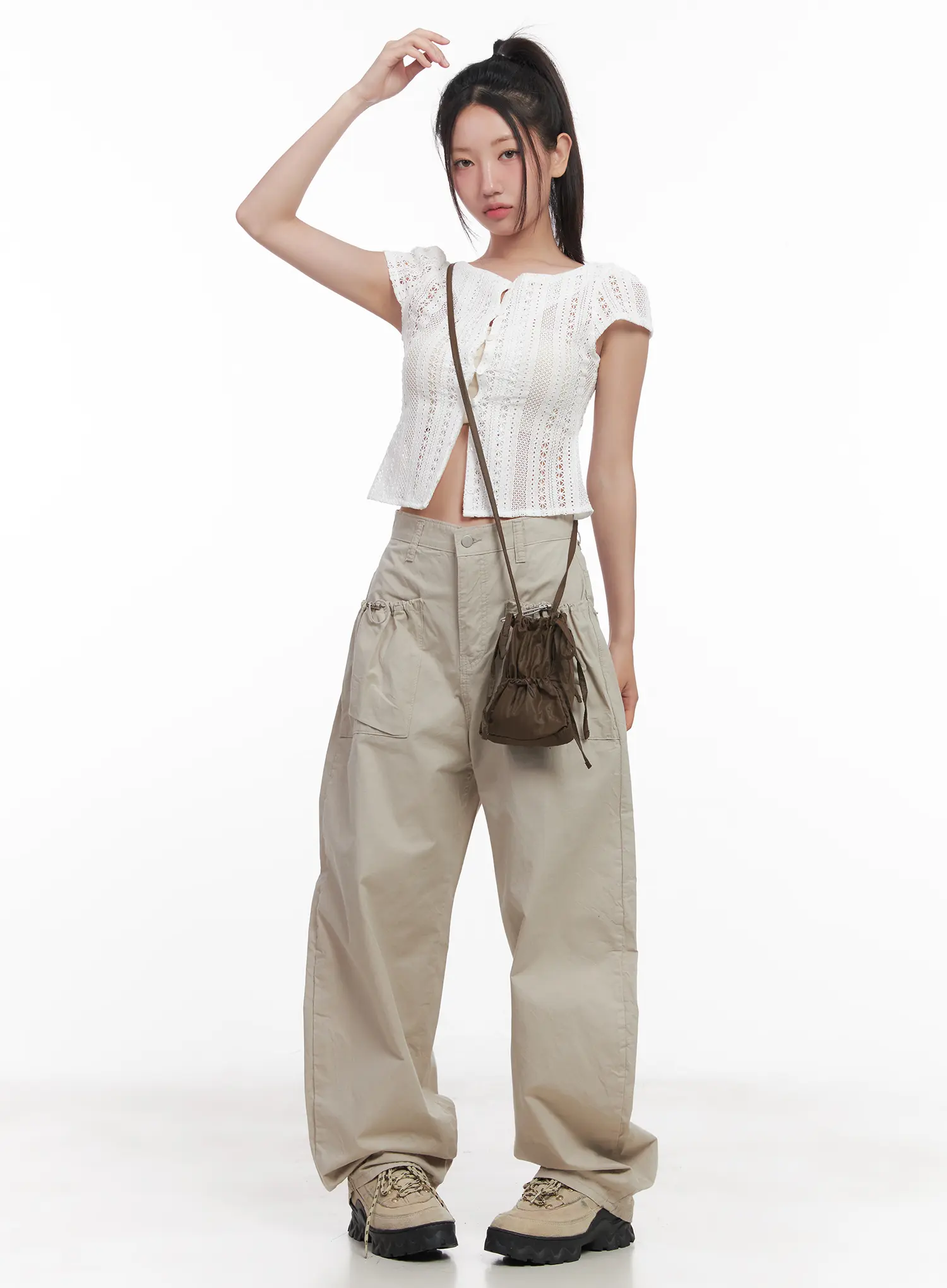 Wide-Leg Comfy Pants CU516 - Image 10