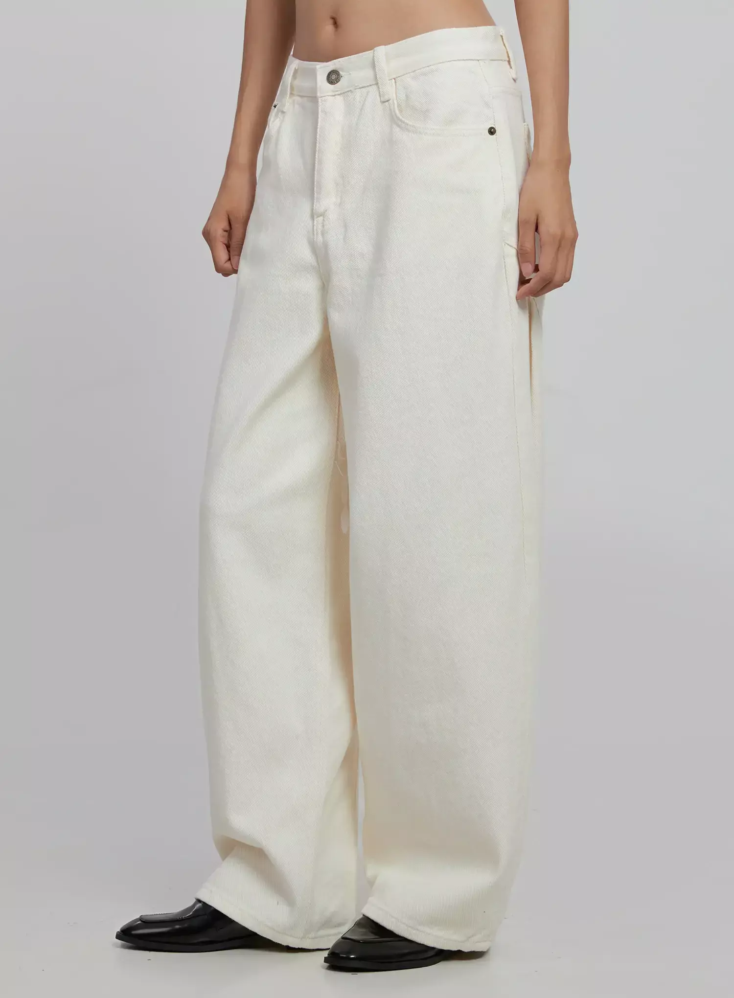 Wide Leg Cotton Pants ID504 - Image 6