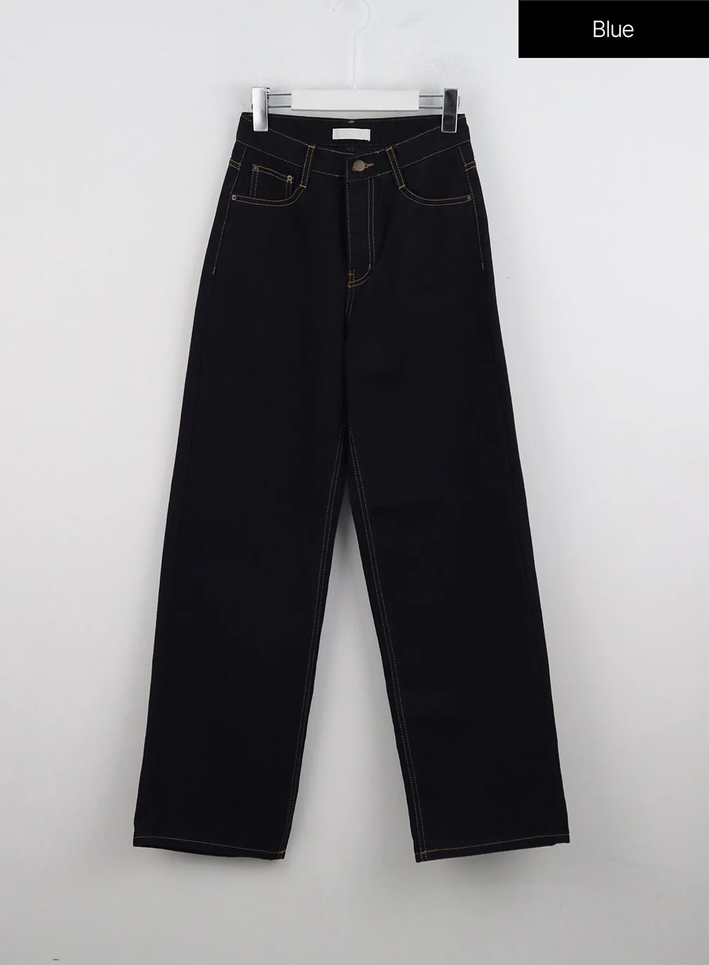 Wide Leg Dark Washed Jeans OD307 - Image 9