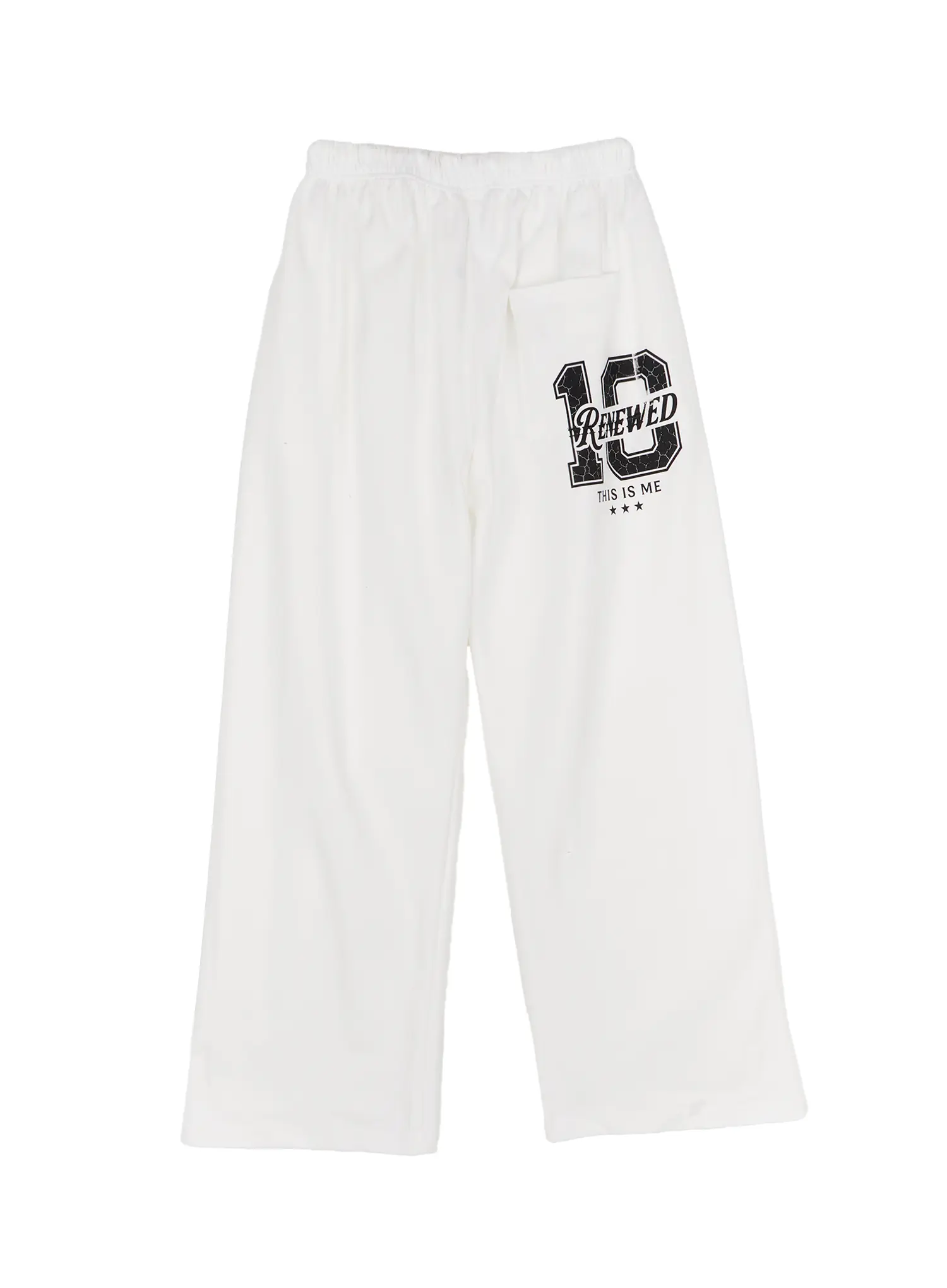 Wide Leg Graphic Sweatpants CD529 - Image 10