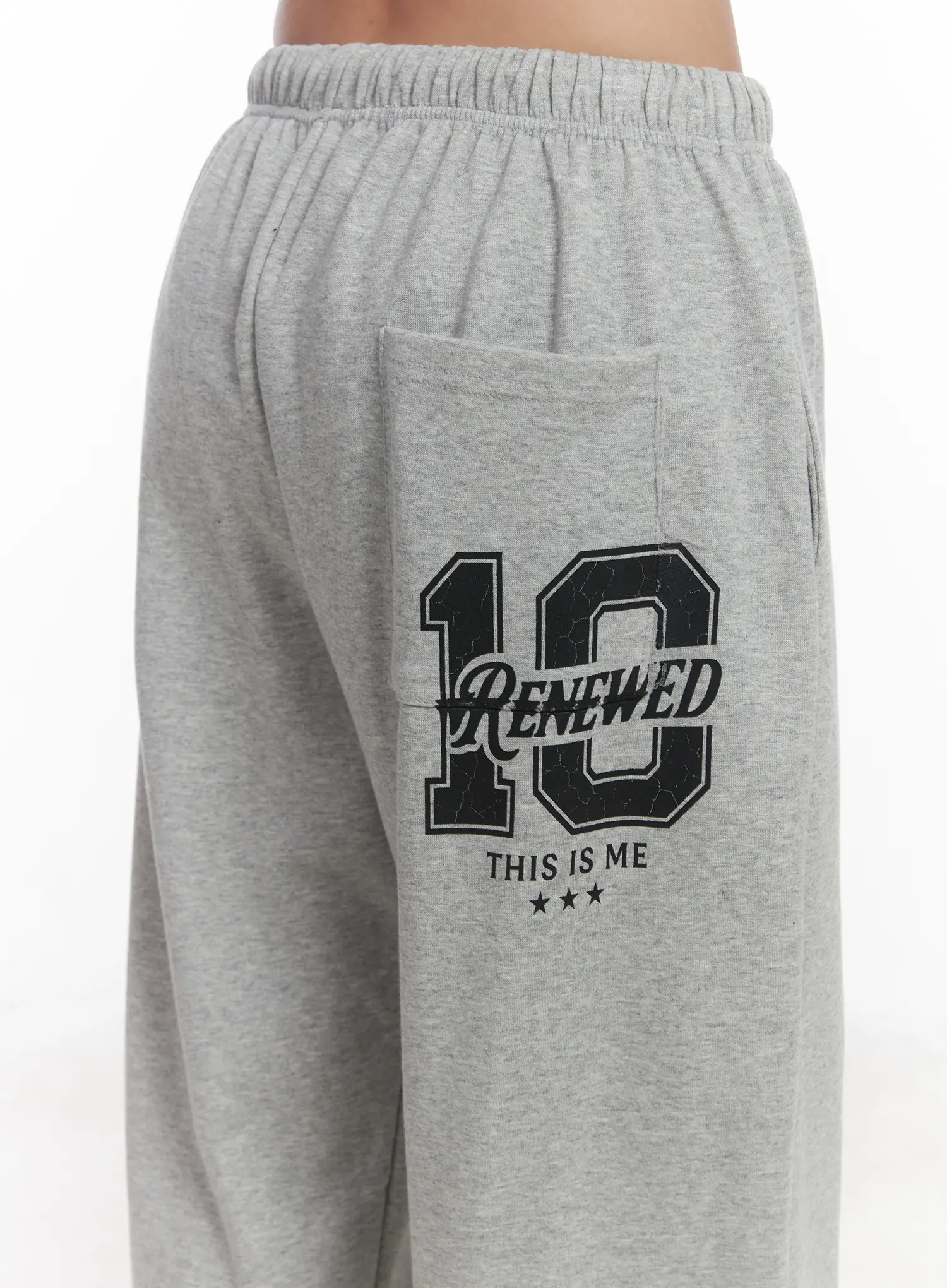 Wide Leg Graphic Sweatpants CD529 - Image 8