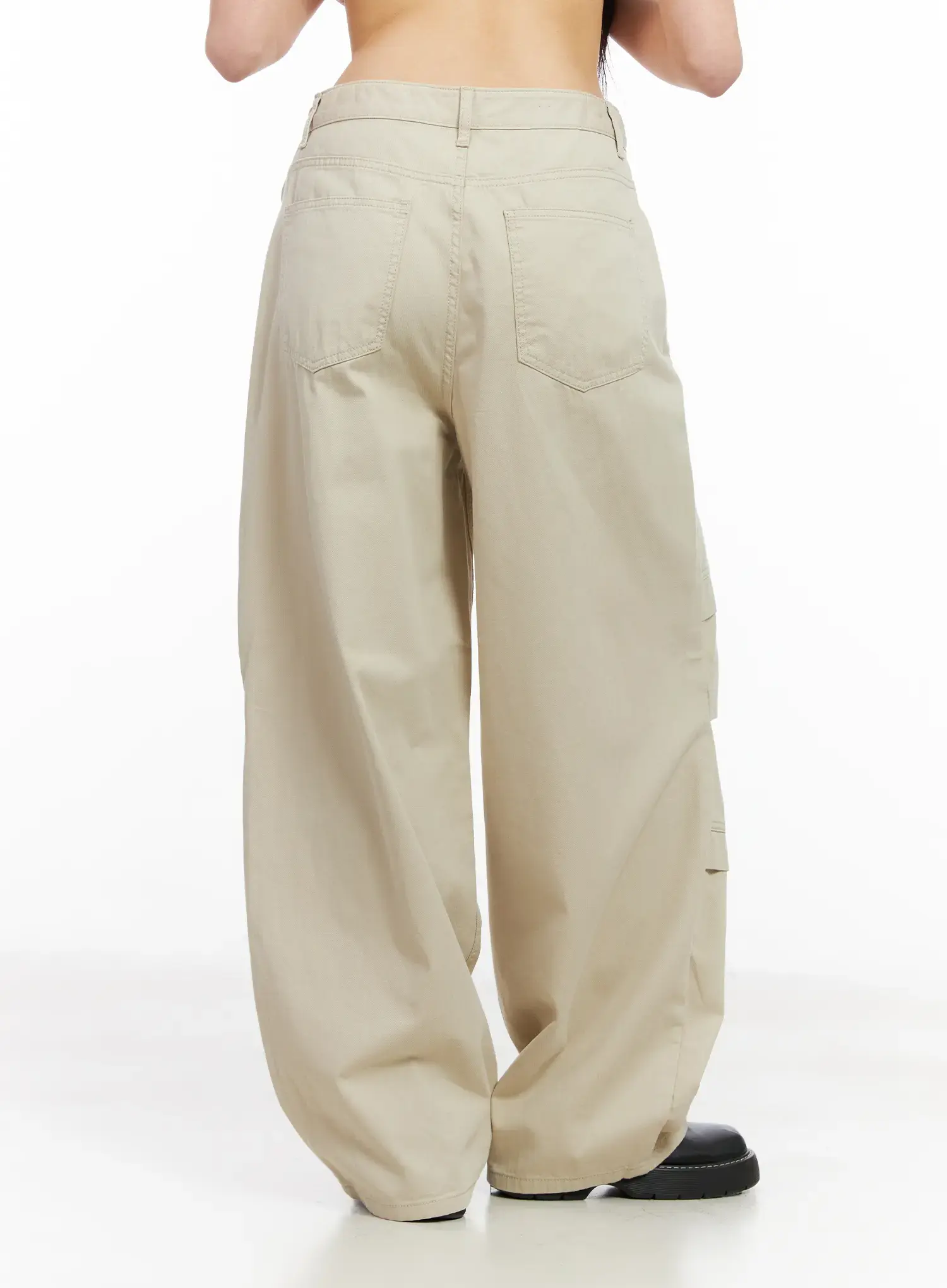 Wide Leg Pin Tucked Pants CM512 - Image 6