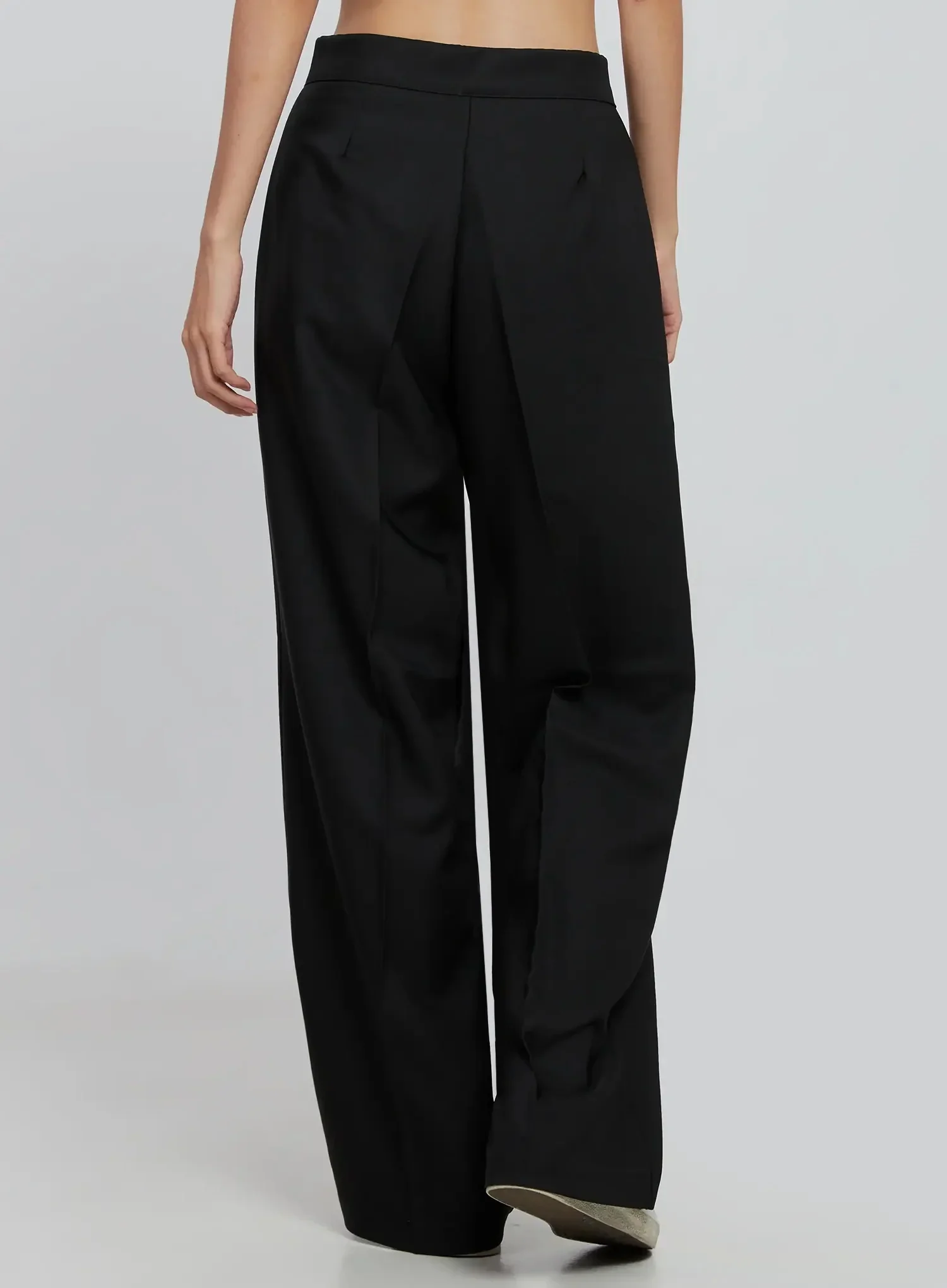 Wide Leg Pintuck Slacks IN507 - Image 12