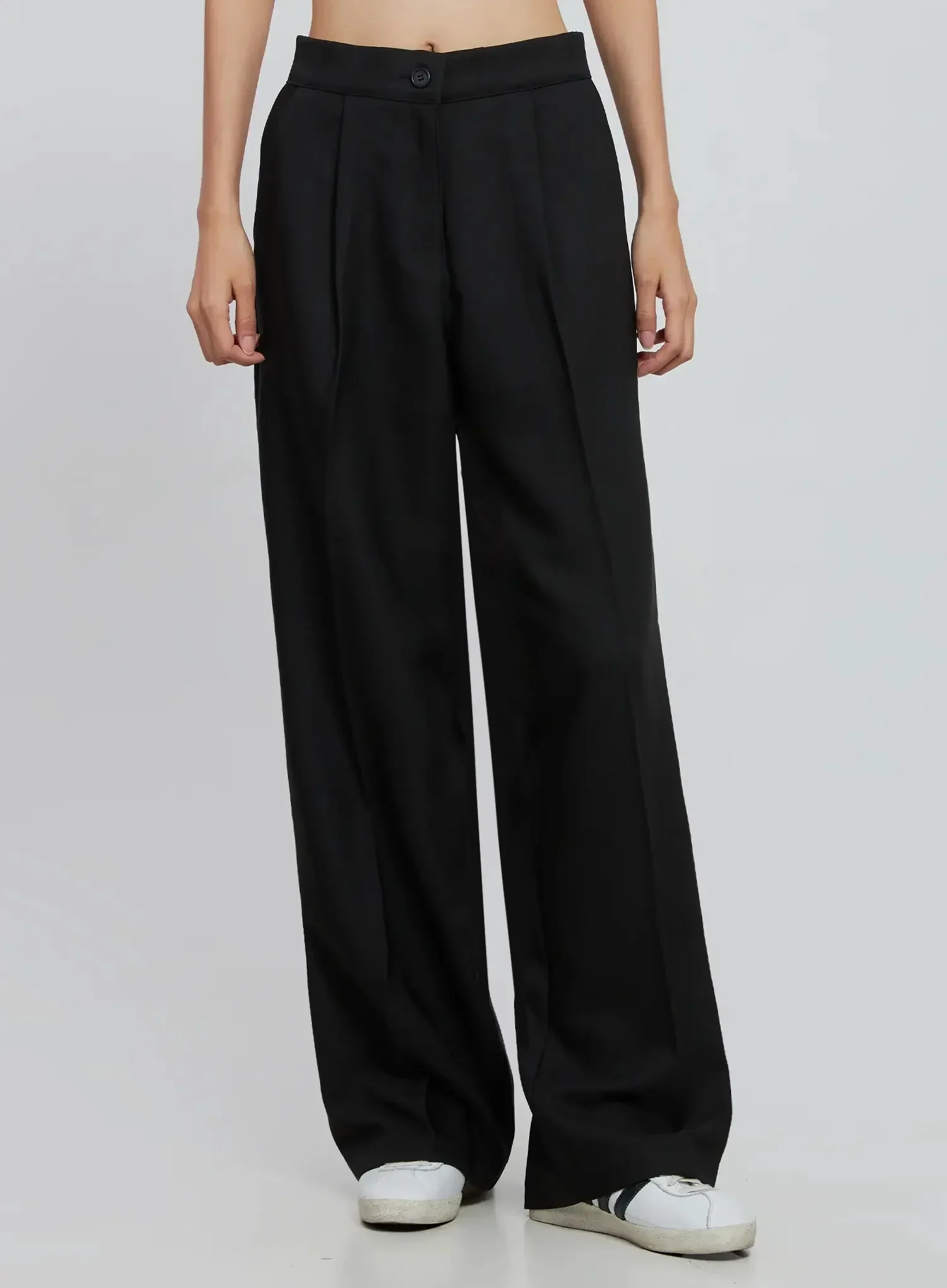 Wide Leg Pintuck Slacks IN507 - Image 5