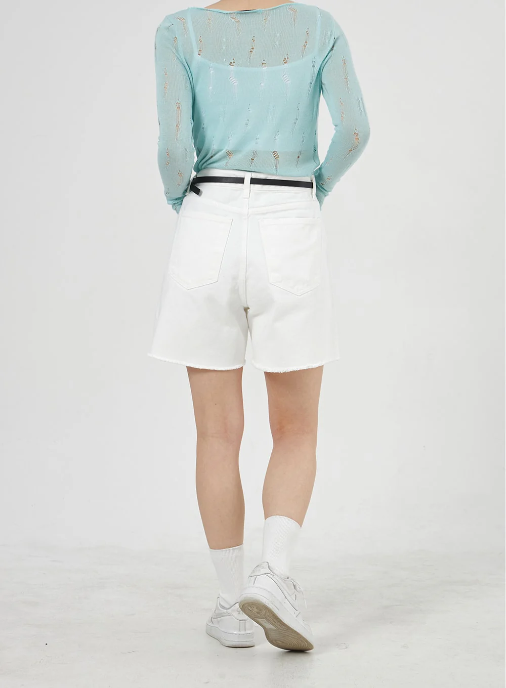 Wide Leg Shorts OA307 - Image 10