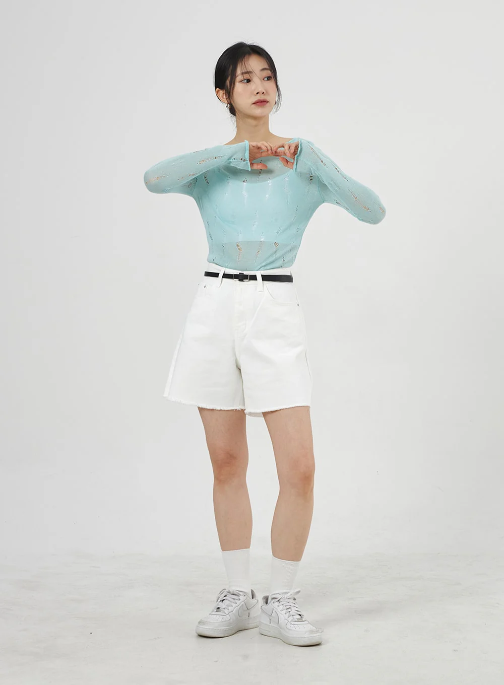 Wide Leg Shorts OA307 - Image 5