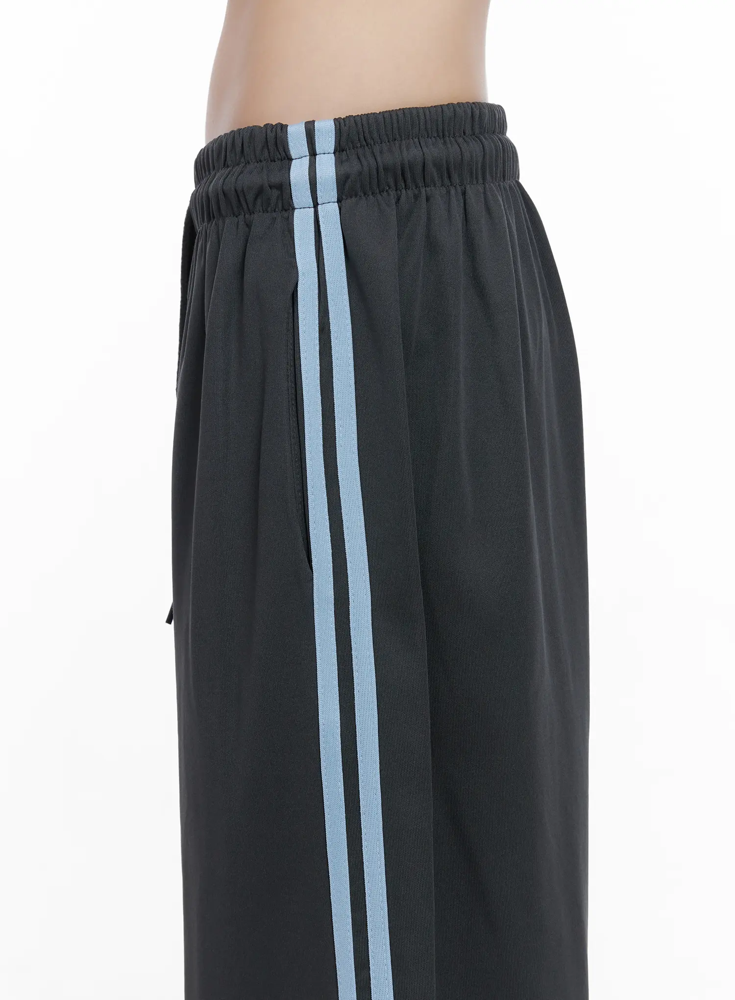 Wide-Leg Striped Track Pants CG519 - Image 3
