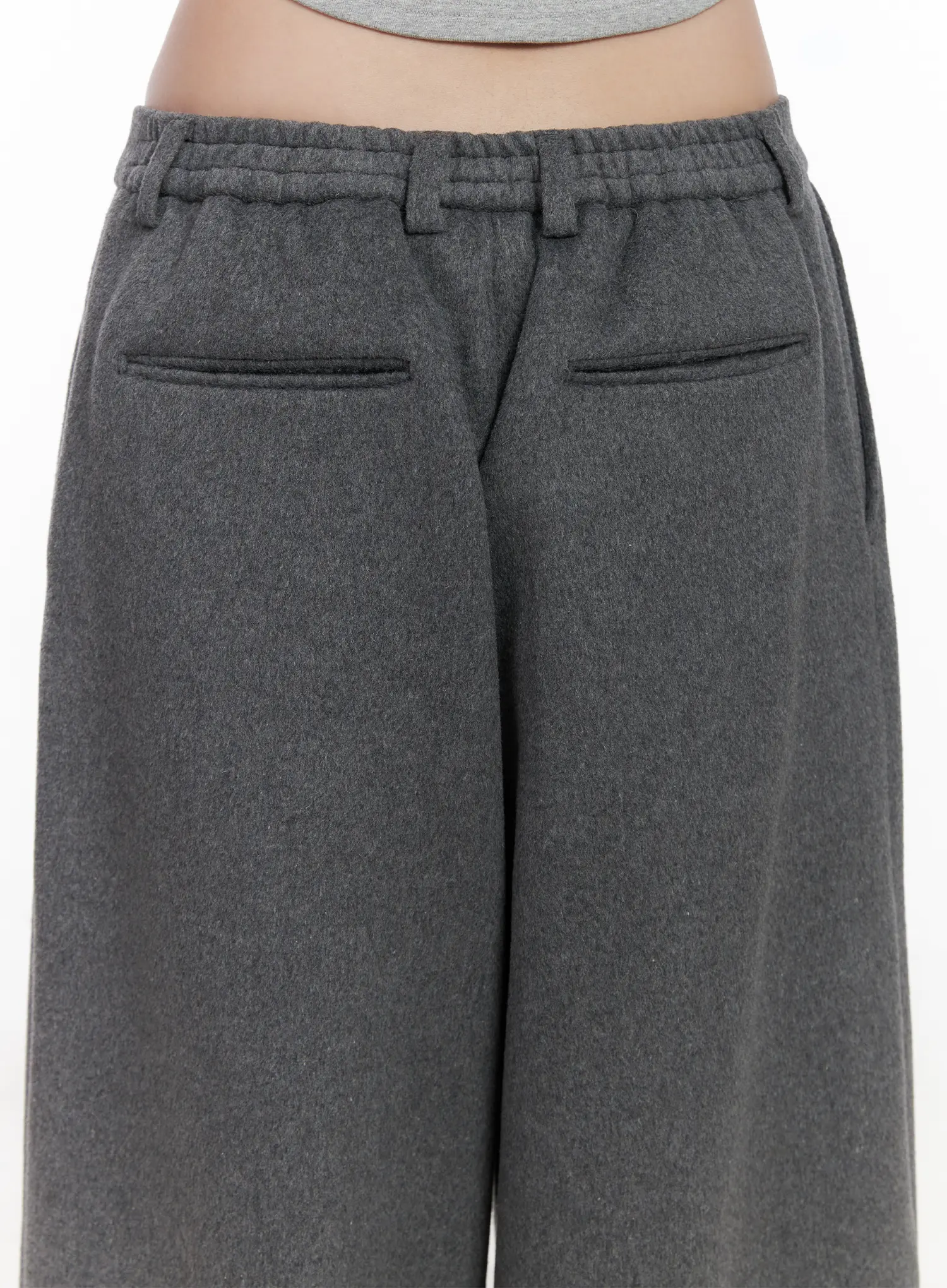 Wide Leg Tailored Trousers CN513 - Image 11