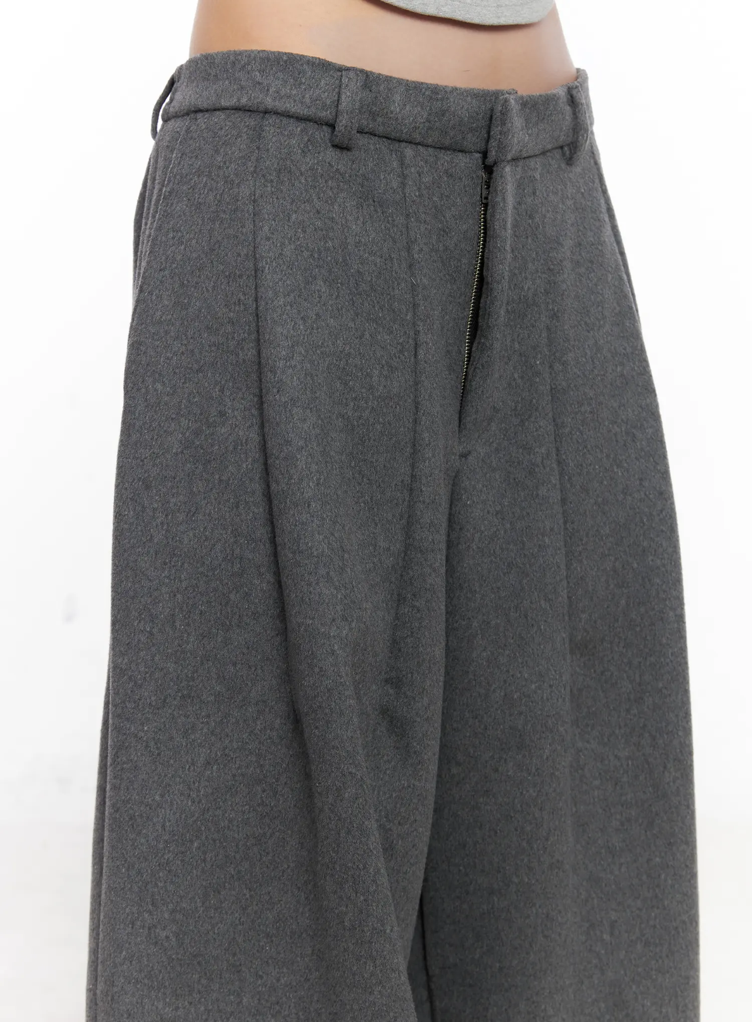 Wide Leg Tailored Trousers CN513 - Image 12