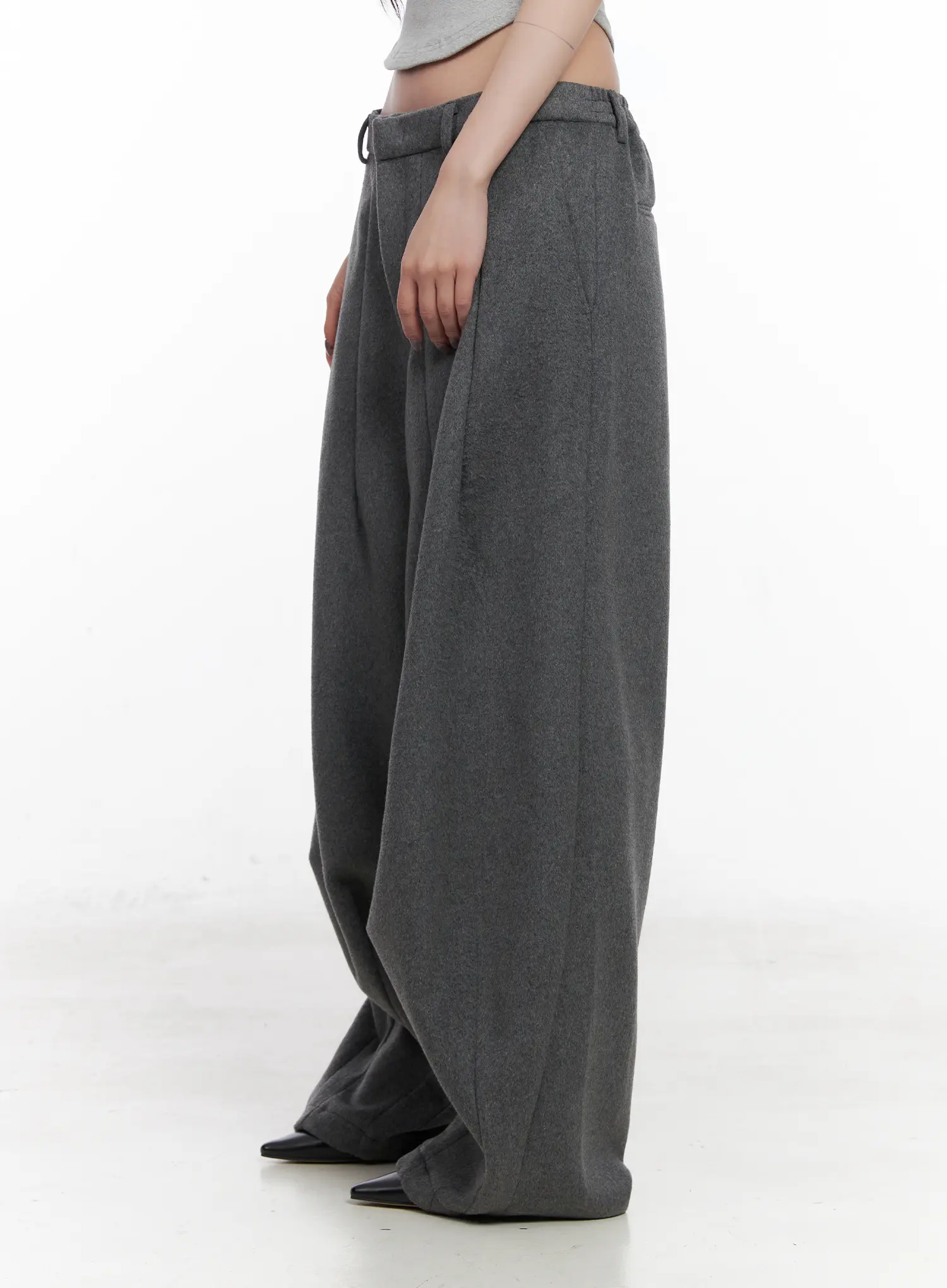 Wide Leg Tailored Trousers CN513 - Image 7