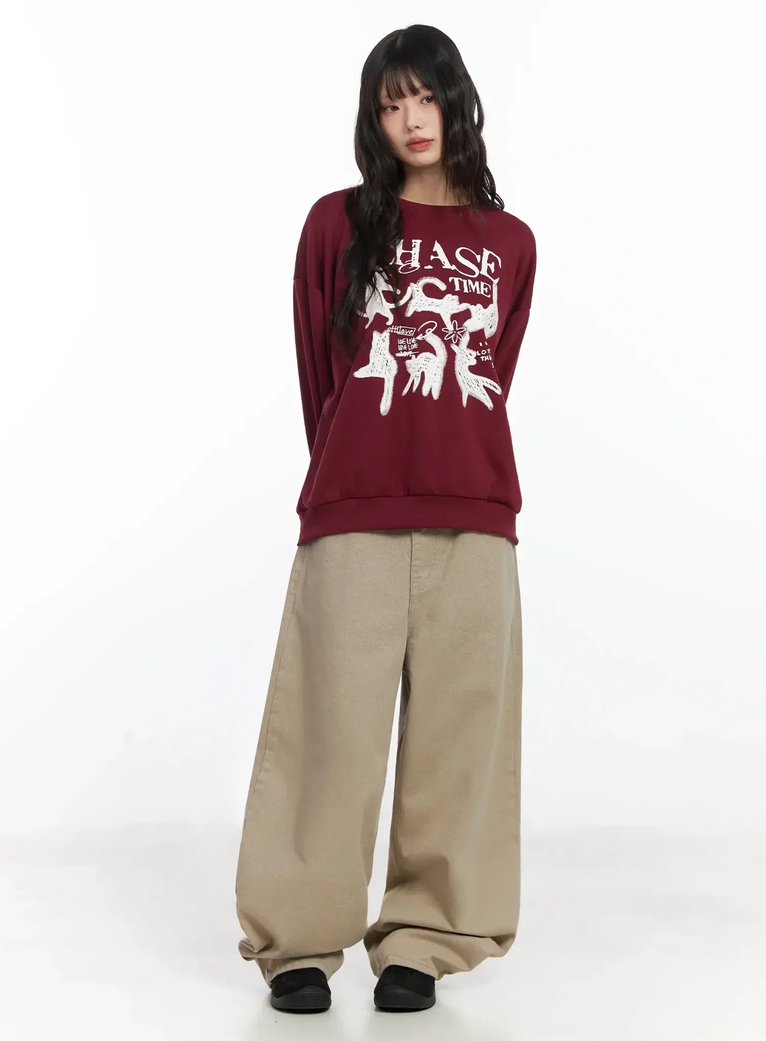 Wide Leg Trousers F516 - Image 3