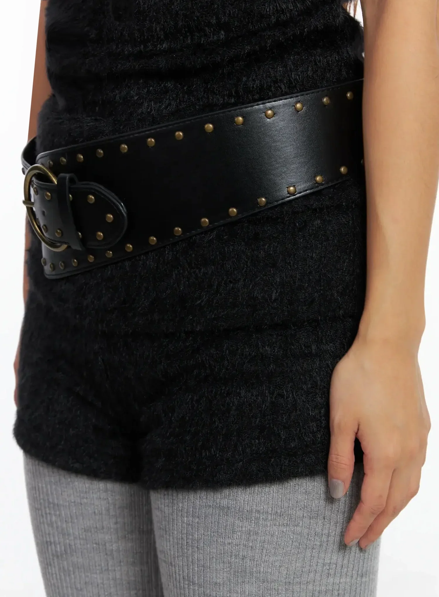 Wide Studded Belt ID503 - Image 8