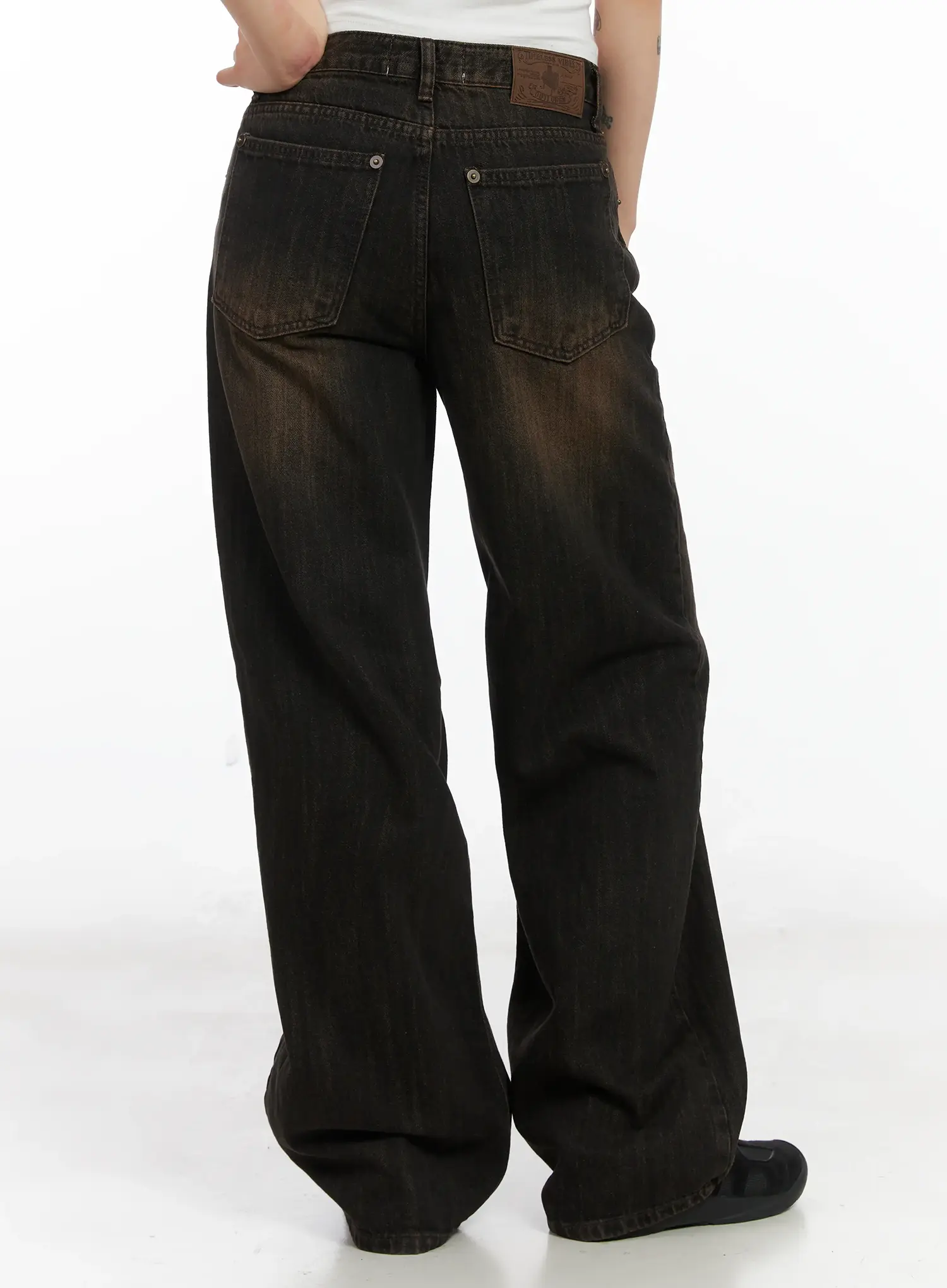 Winnie Brown Baggy Jeans CD502 - Image 6