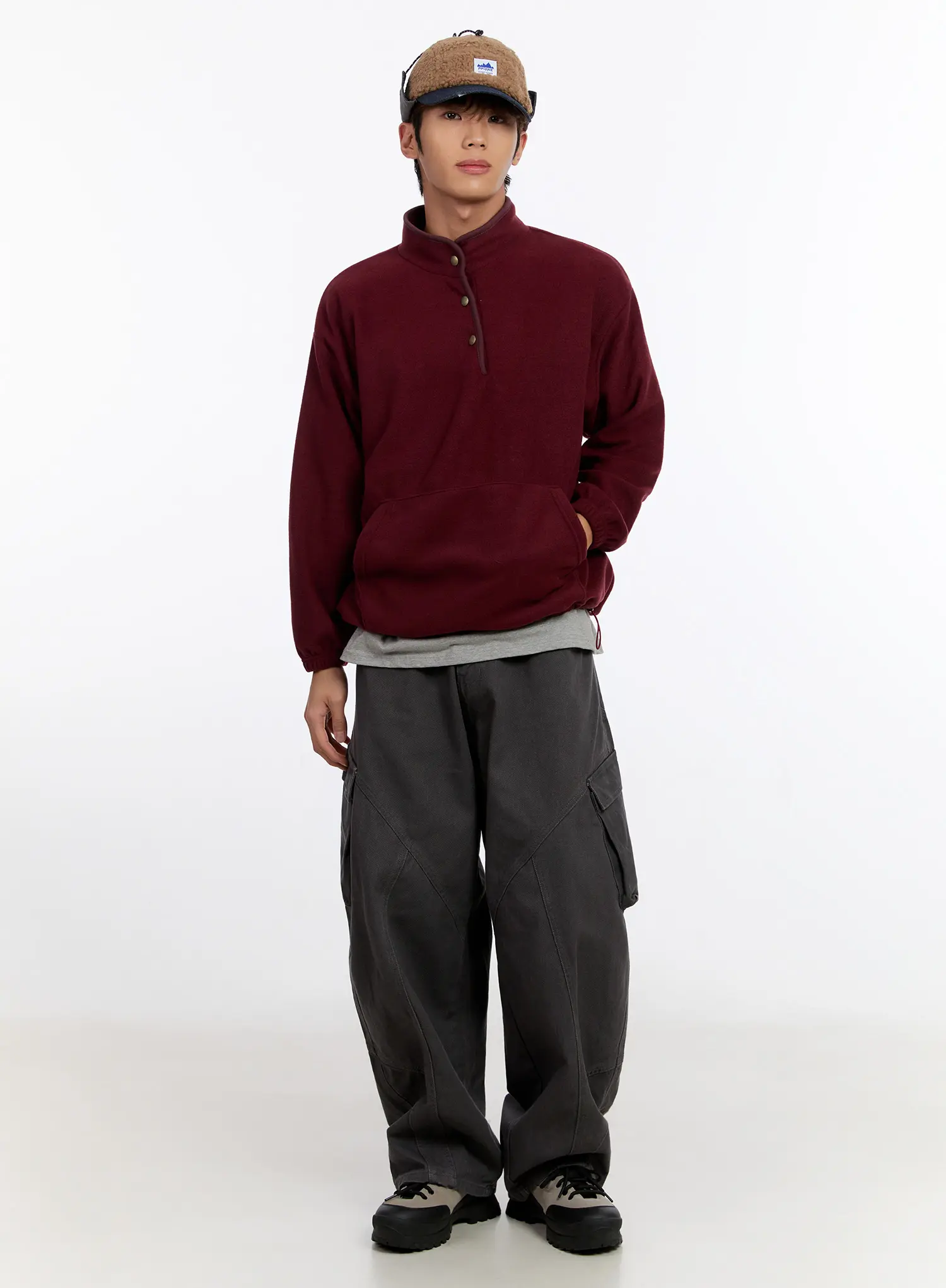Winter Sherpa Camp Cap IN528 - Image 8