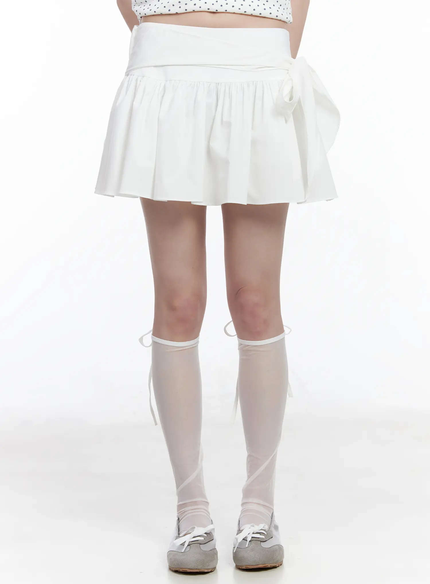 Wrap Flare Mini SKirt CM524