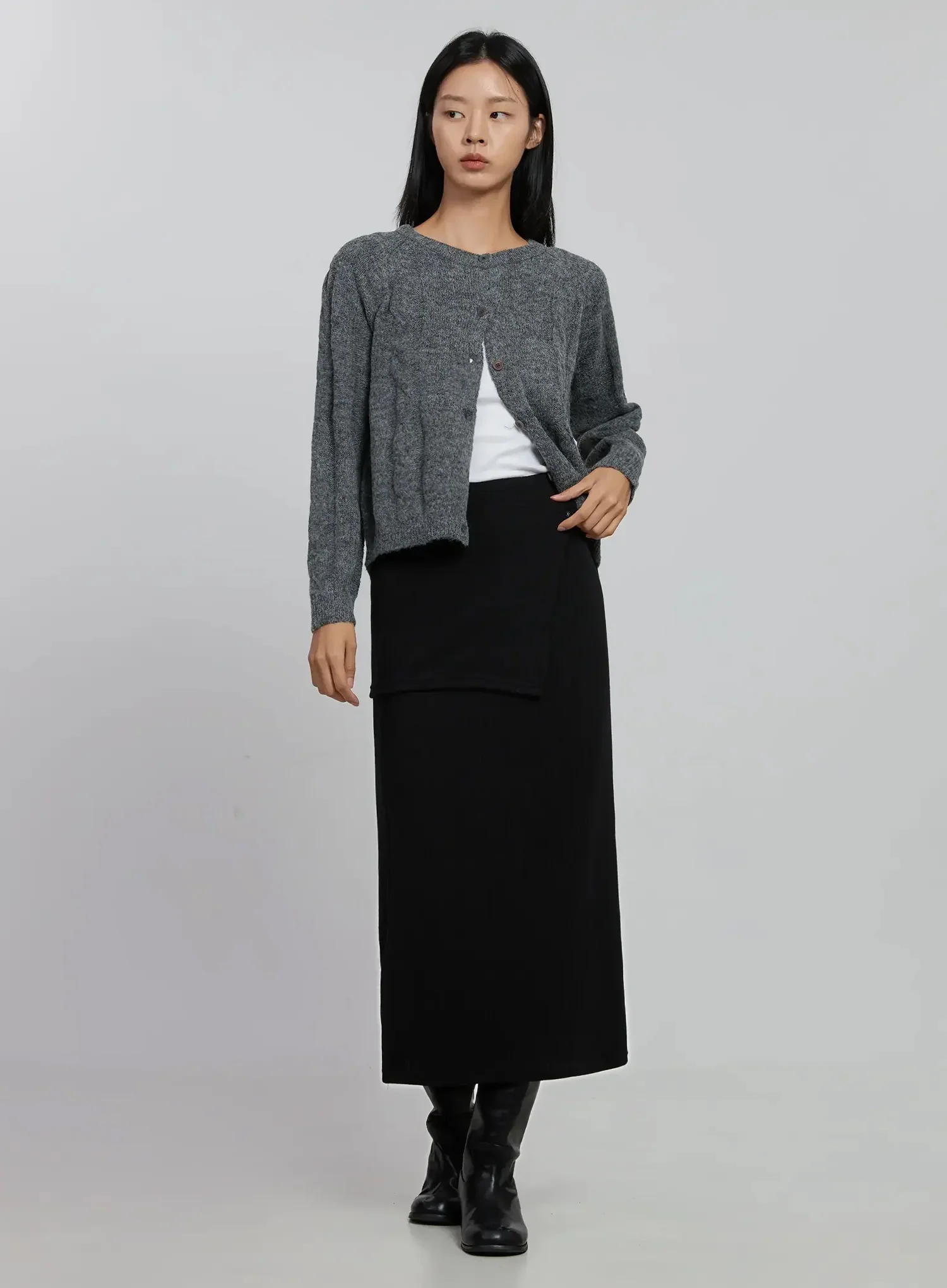 Wrap Maxi Skirt ID516 - Image 10