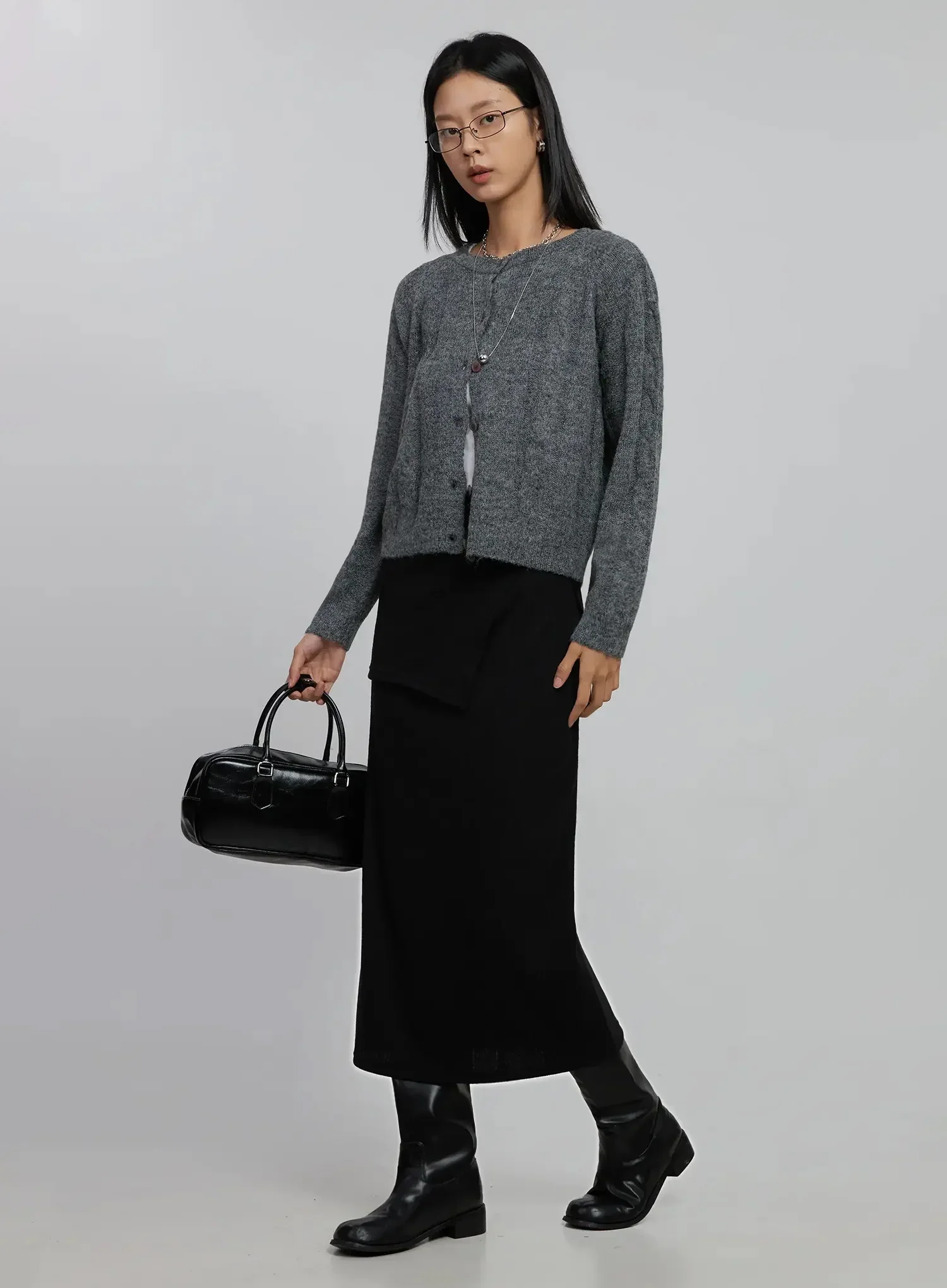 Wrap Maxi Skirt ID516 - Image 11
