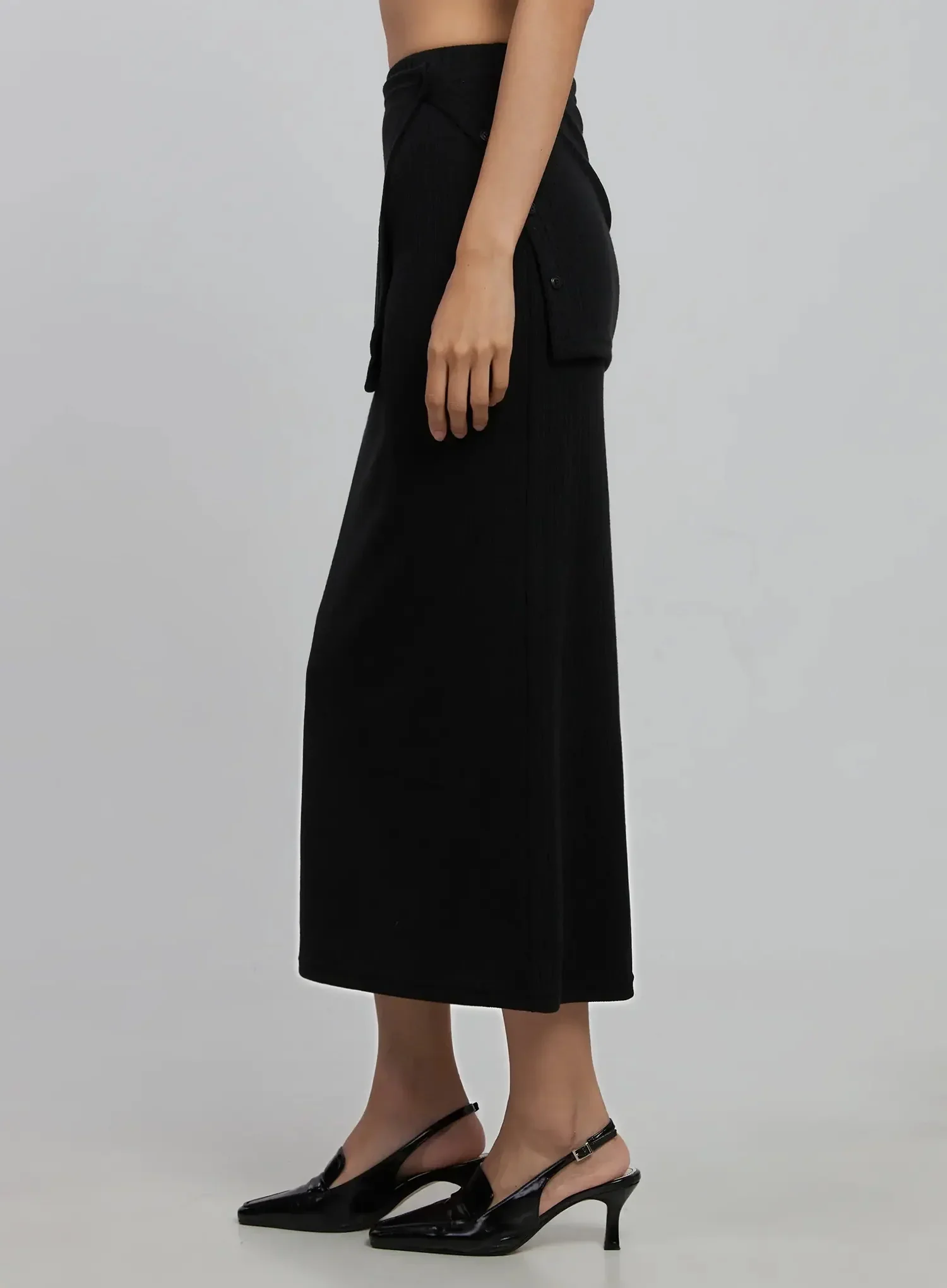 Wrap Maxi Skirt ID516 - Image 12