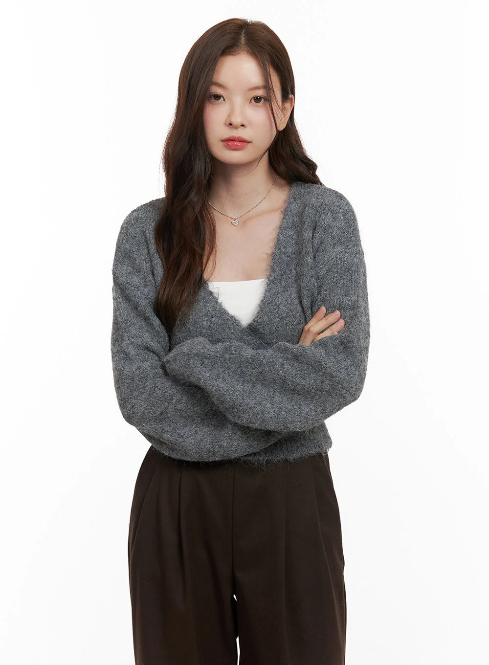 WrapMe Up V-Neck Sweater OD403 - Image 9