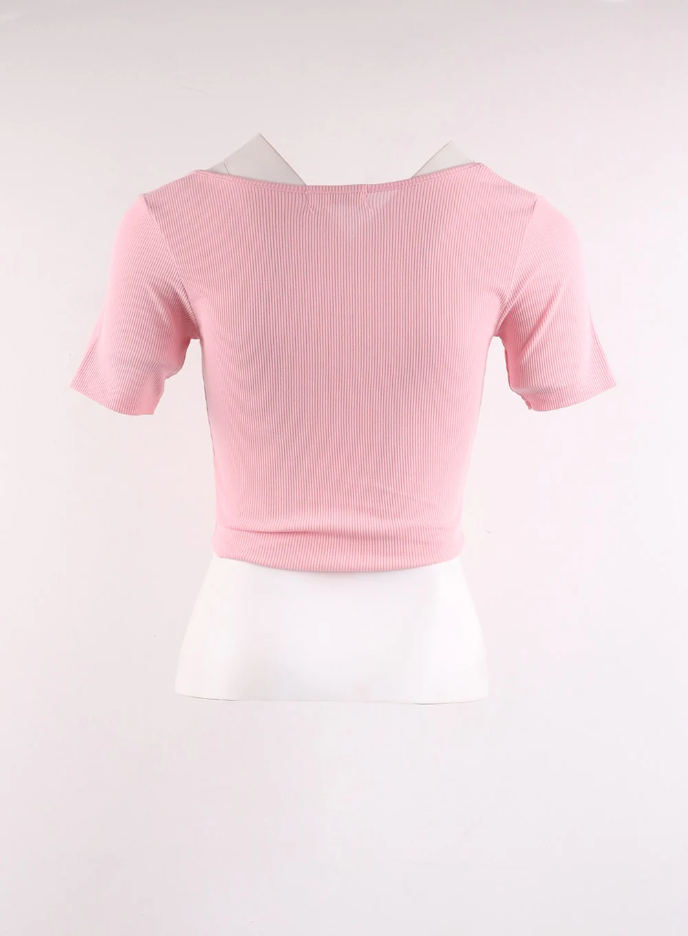 Y2K Square Neck Baby Crop Top IJ430 - Image 10