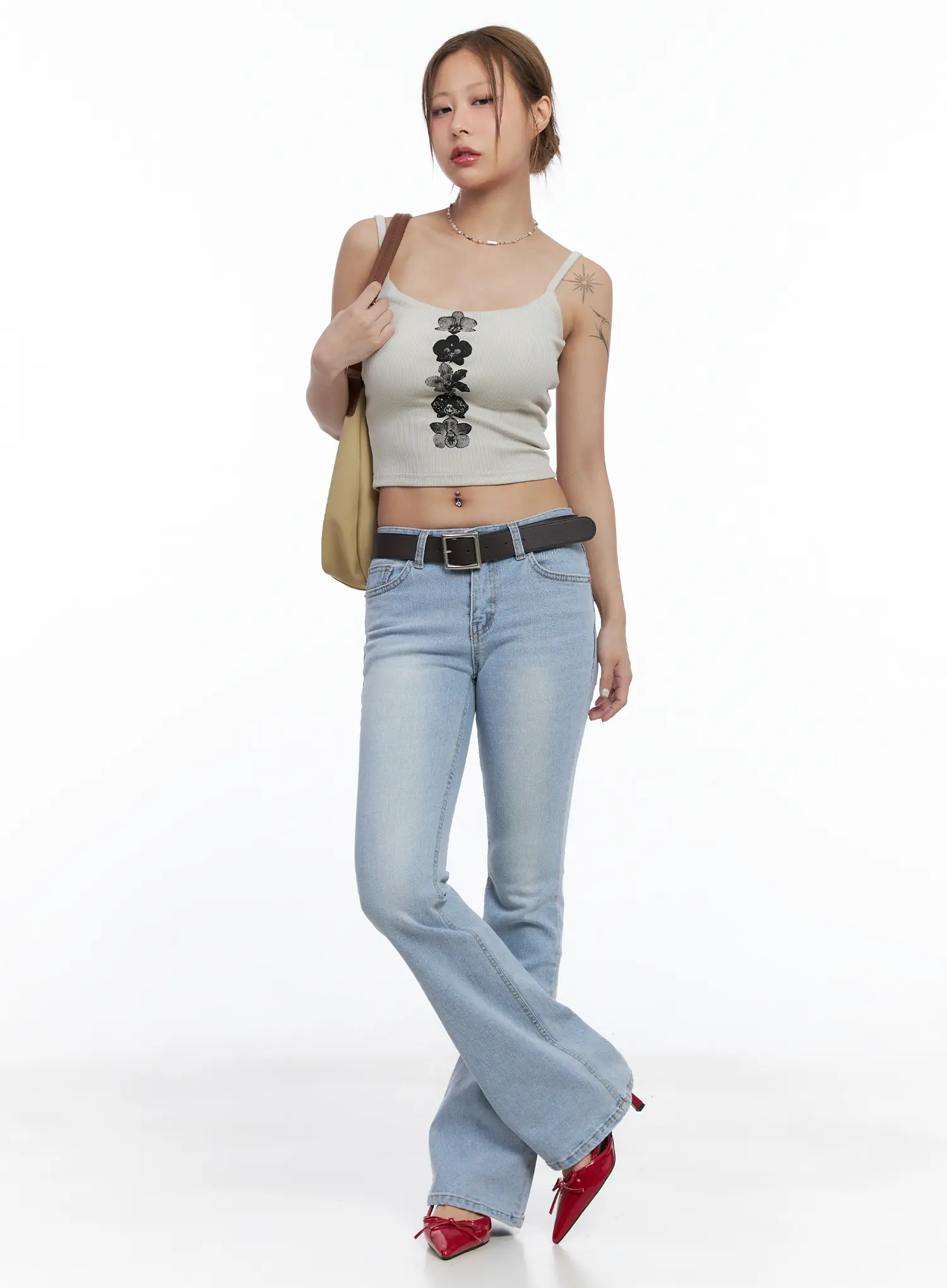 Yeojin Classic Flare Denim Jeans CL510 - Image 2