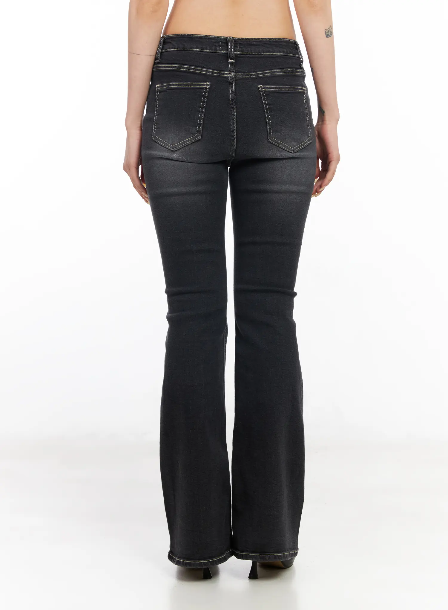 Zora Vintage Bootcut Flared Jeans CF527 - Image 6